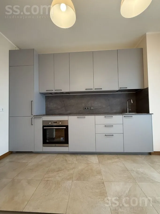 Cuisine - Two-Bedroom Apartment with Balcony in Riga Centre