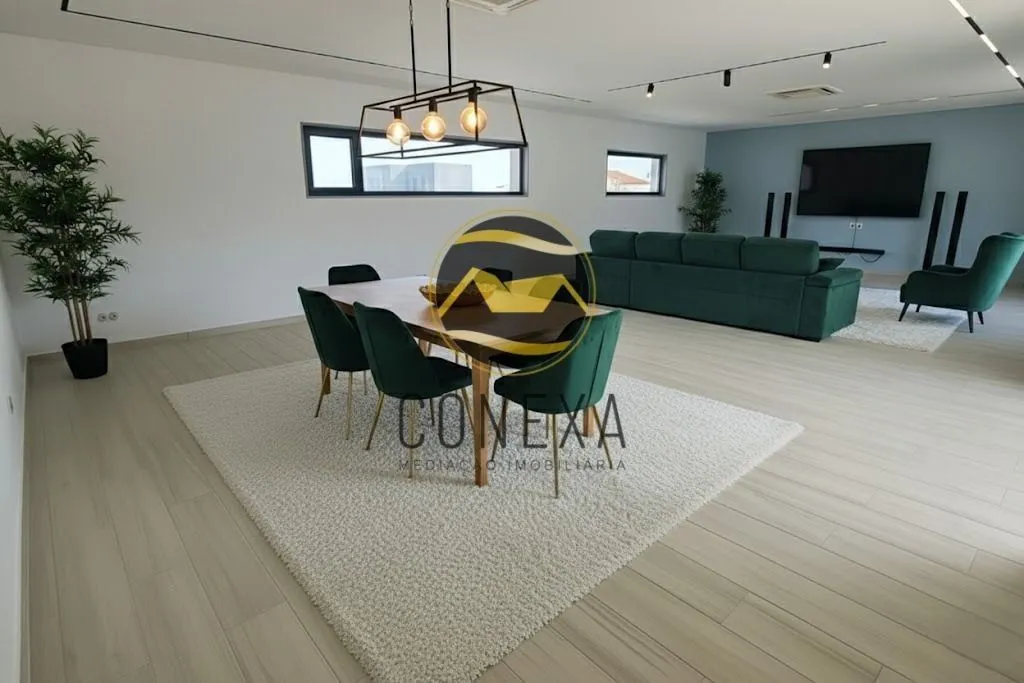 Séjour - Single-Story Villa with Pool in Olhão