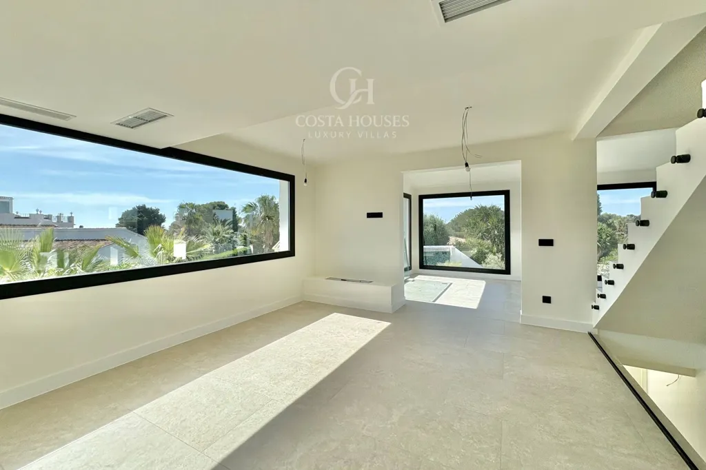 Séjour - Modern Villa with Sea View in Jávea