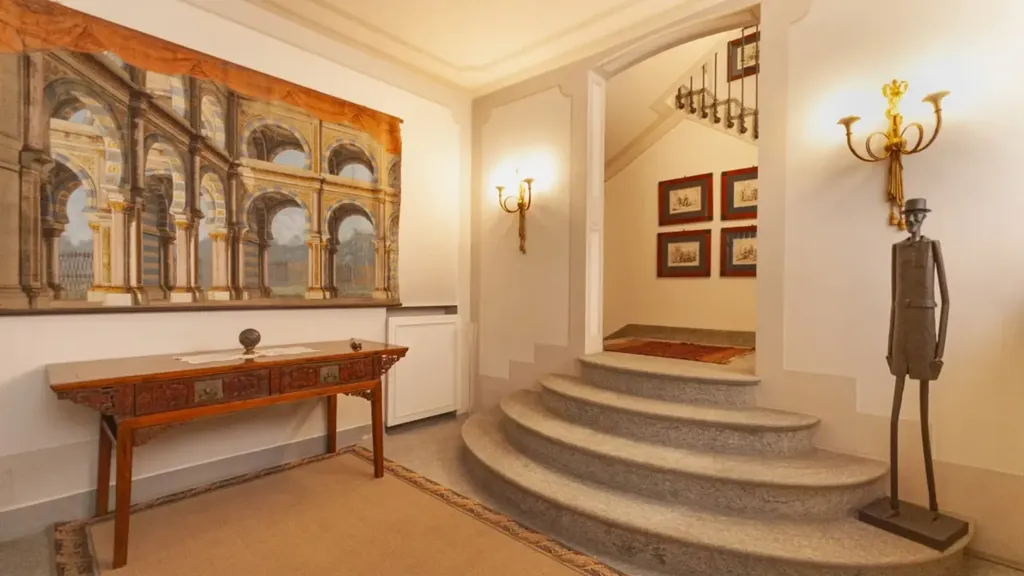 Entrée - Historic Villa with Panoramic Views in Grignasco