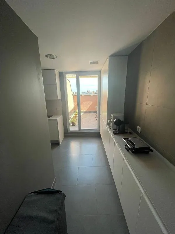 Köök - Duplex with Terrace in Penya-Roja, Valencia