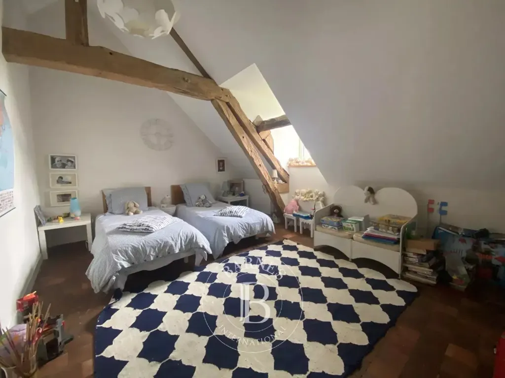 Camere da letto - Renaissance Manor with River View in Perche Gouët