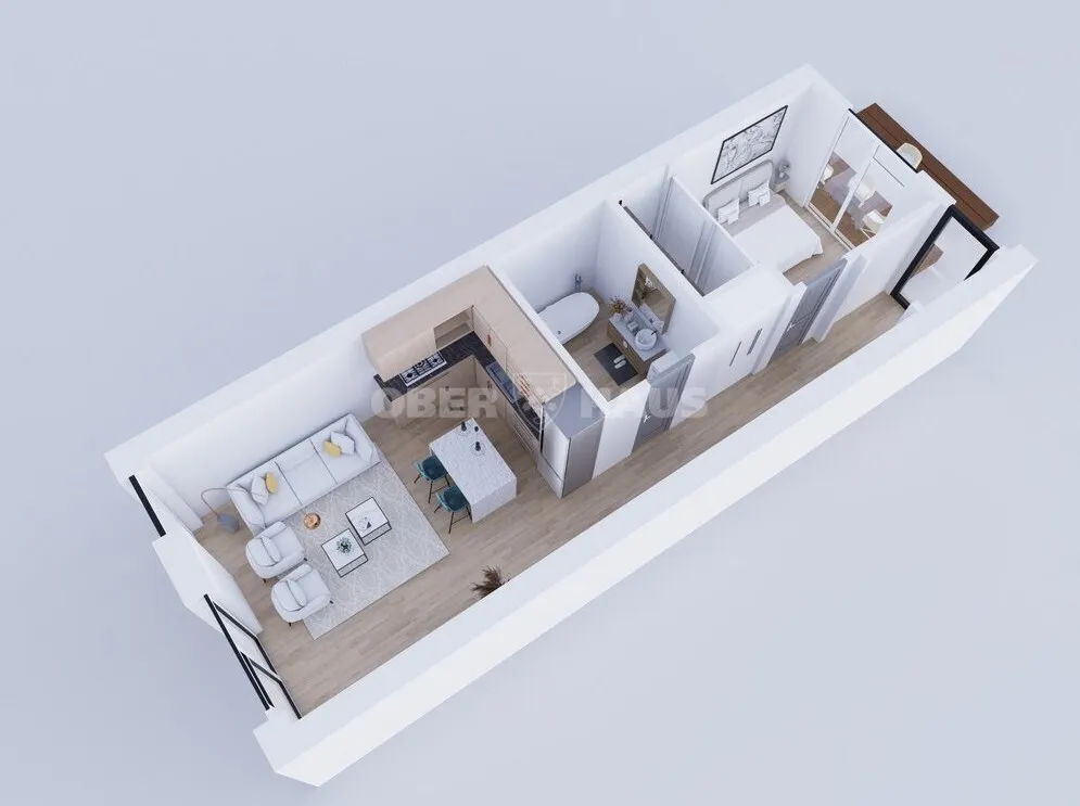 Appartement 2 pièces à LT