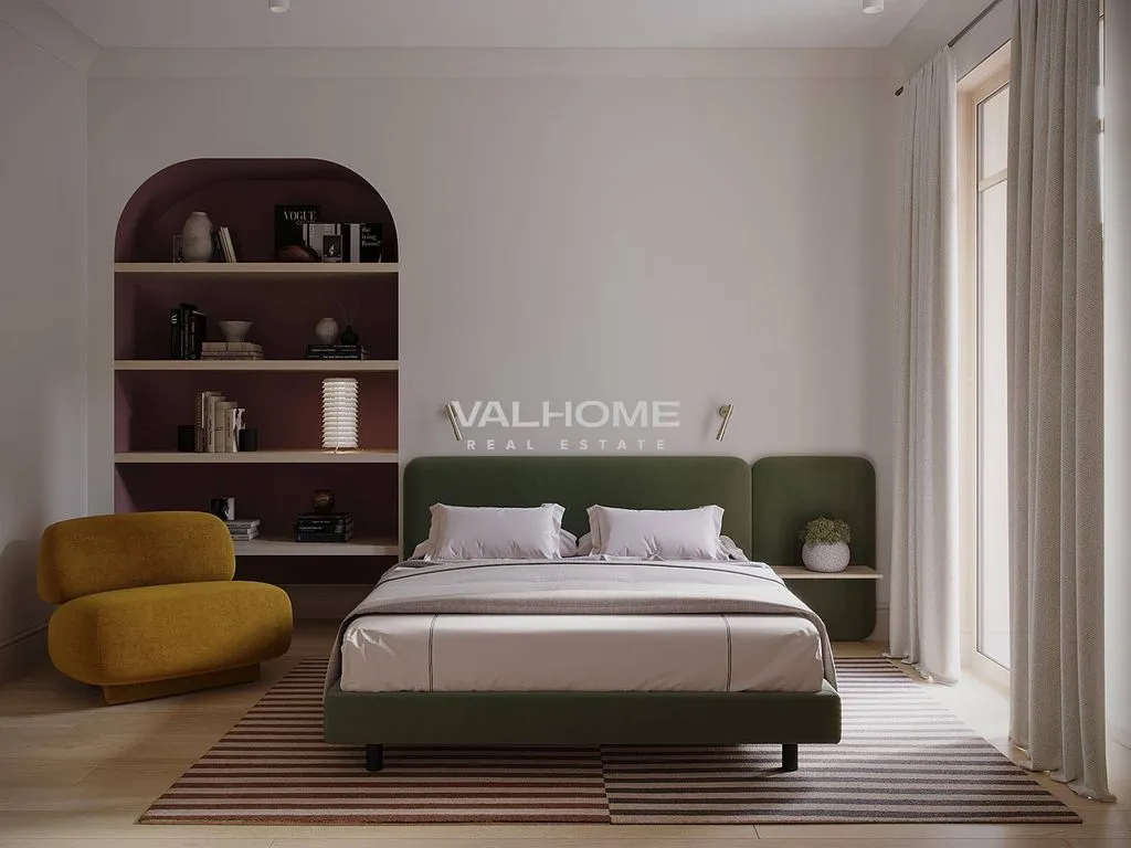 Bedrooms - Luxury Apartment with Double Orientation in Barcelona