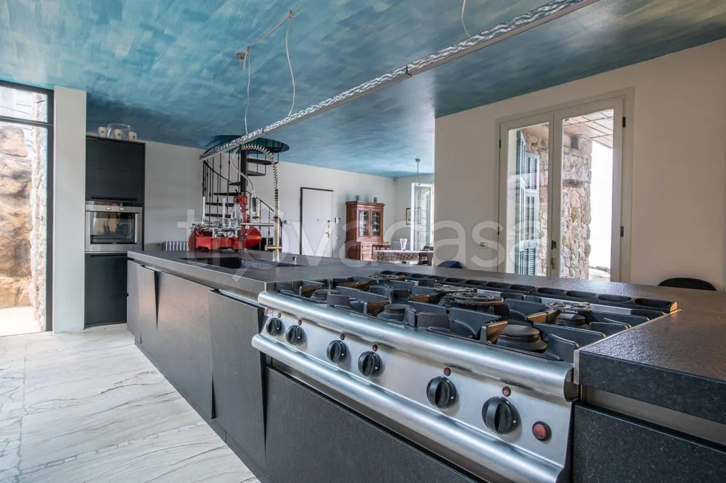 Köök - Luxury Villa with Infinity Pool in Bordighera