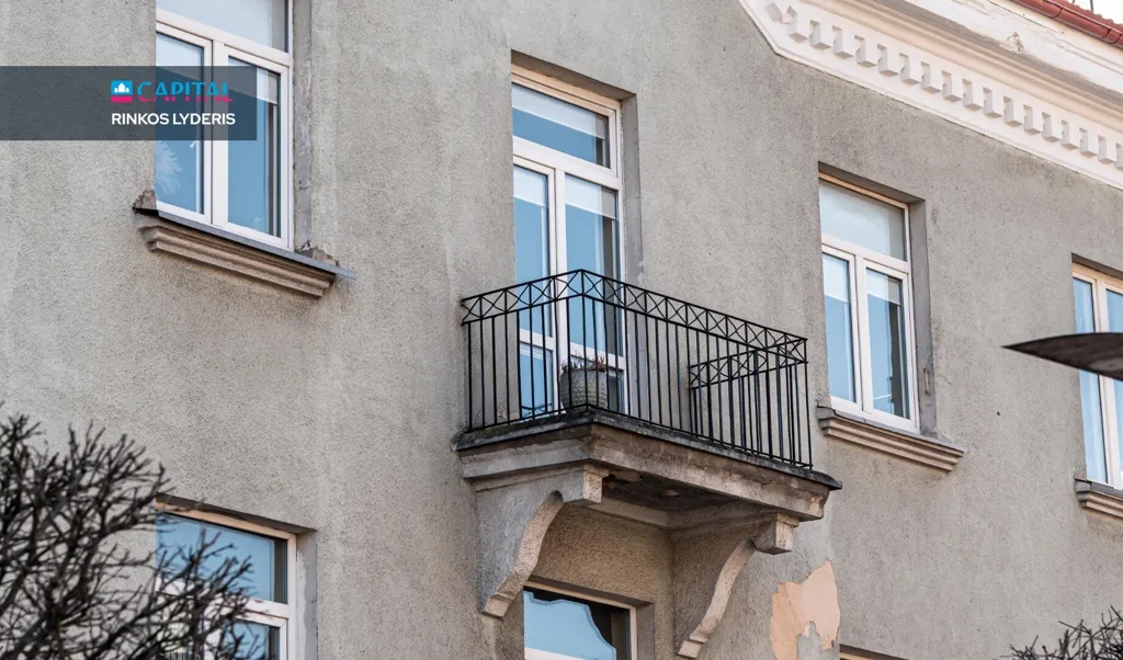 Extérieur - 2-Bedroom Apartment with Balcony in Klaipėda Centre