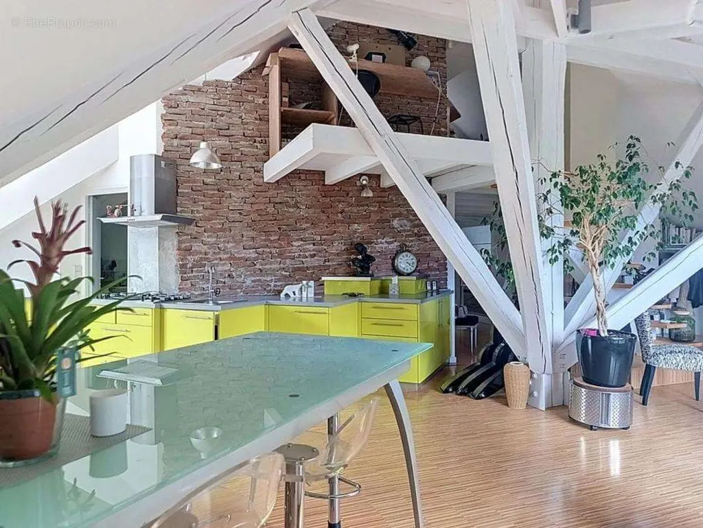 Cuisine - Loft avec Terrasse à Saint-Égrève