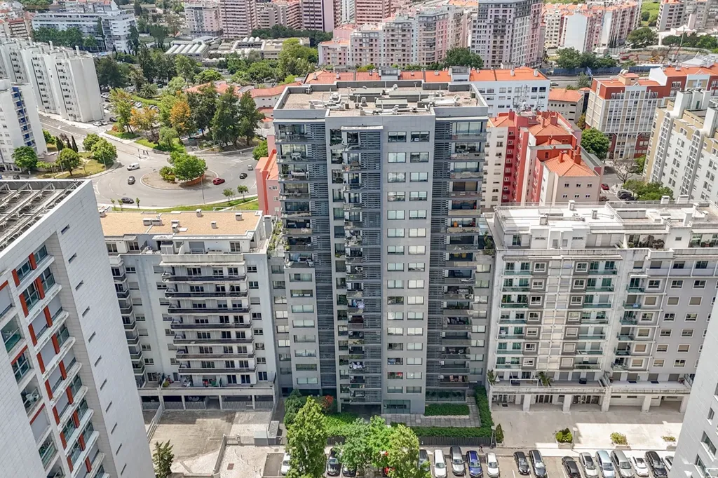 Vue aérienne - 4 Bedroom Apartment with Pool in Alvalade, Lisbon