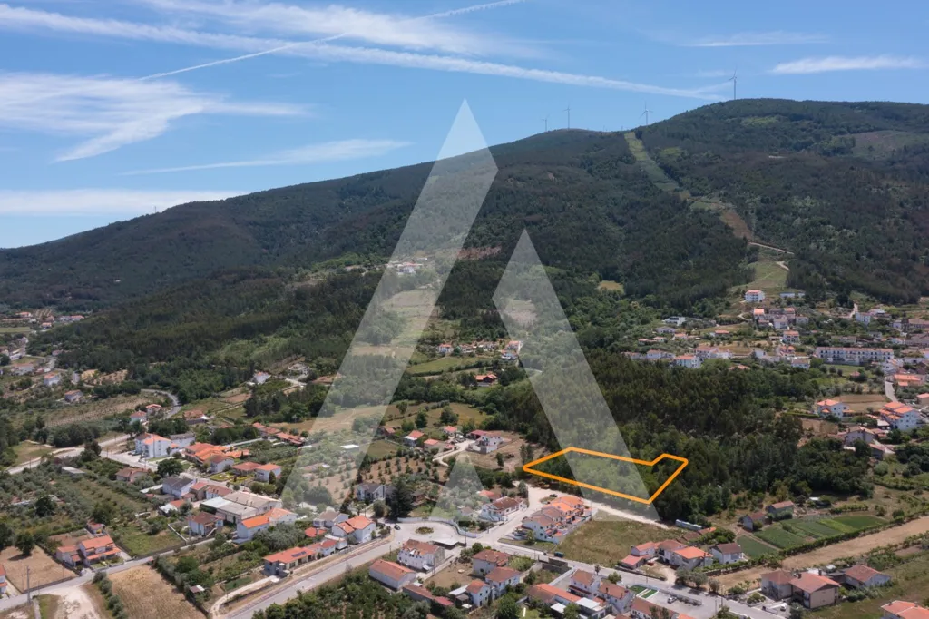 Vue aérienne - Terrain à Lousã