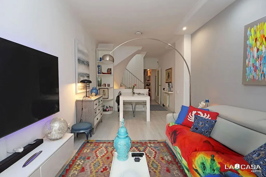 Séjour - Triplex Penthouse with Private Solárium in Santa Eulàlia