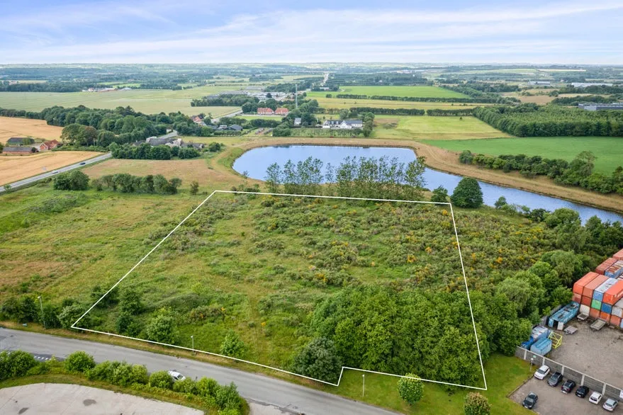 Vue aérienne - Commercial Plot near Holstebrovej, Viborg