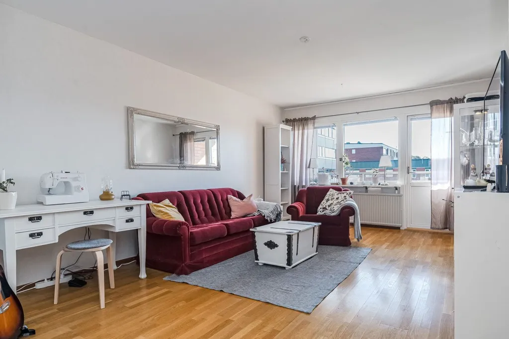 Séjour - Apartment with South-Facing Balcony in Sundsvall