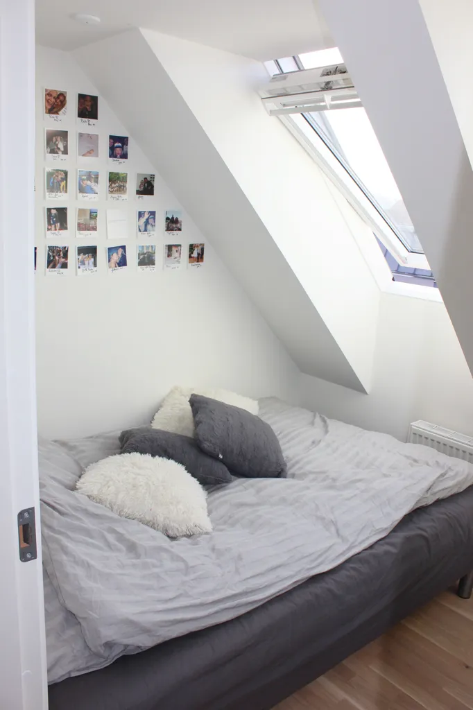 Magamistoad - Penthouse with Balcony near Vejle Centre