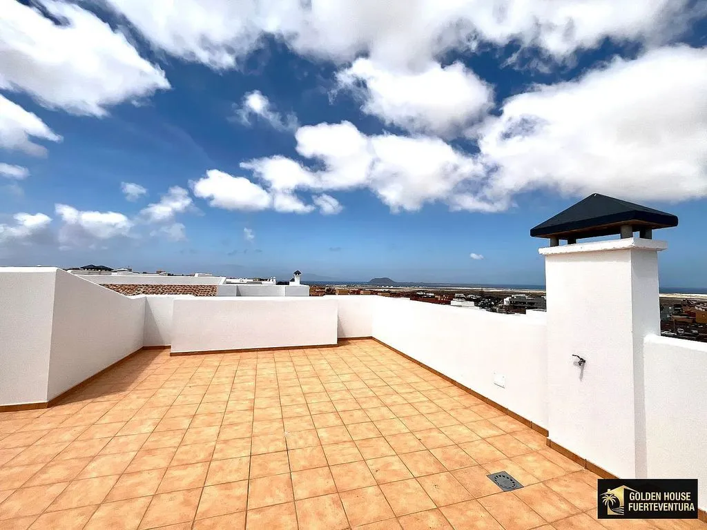 Terrasse - Penthouse with Sea Views in La Oliva