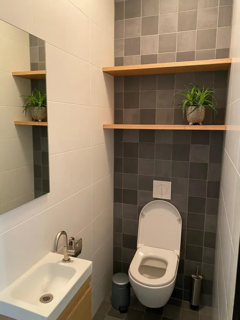 Bagni - Renovated Apartment with Park View in Utrecht