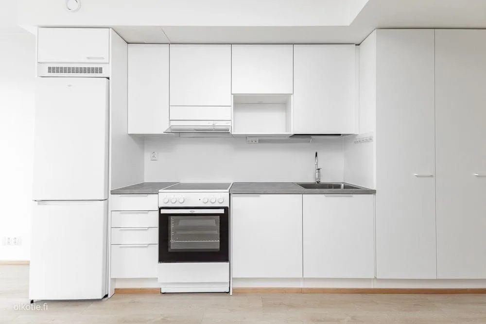Cucina - Modern Flat with Balcony in Espoo