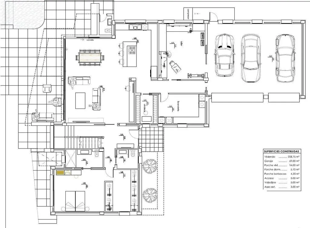 Floor Plan - Luxury Villa with Sea View in Calpe
