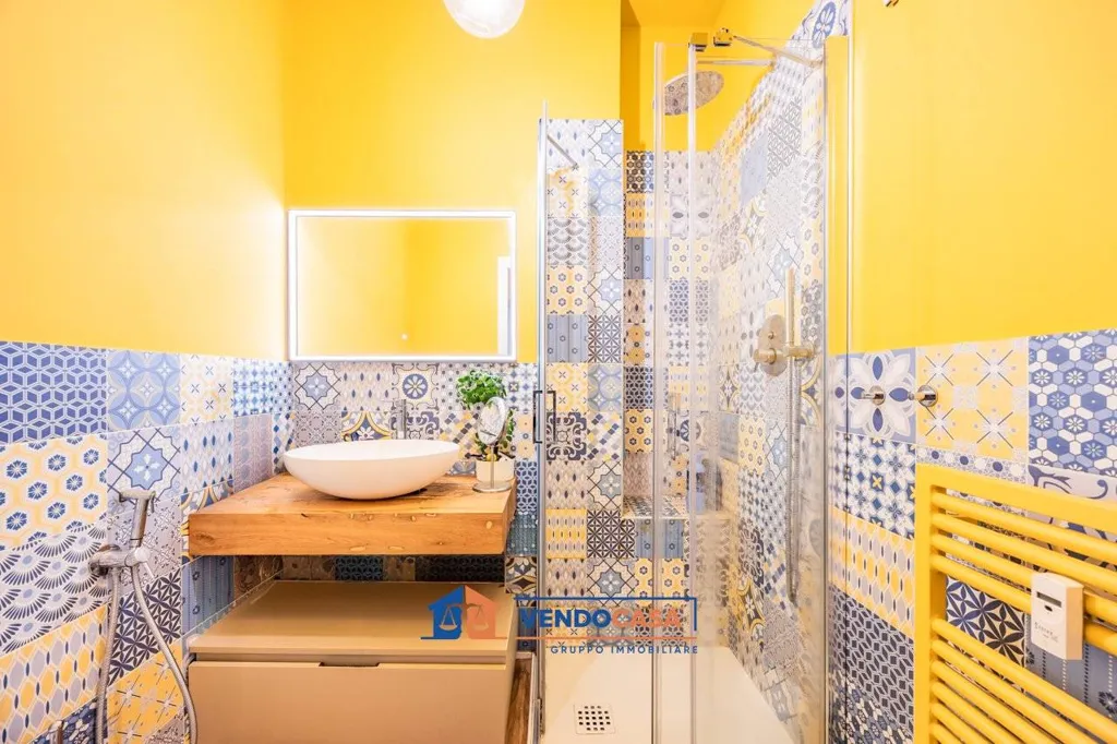Salles de bain - Attico with Double Terraces in Settimo Torinese