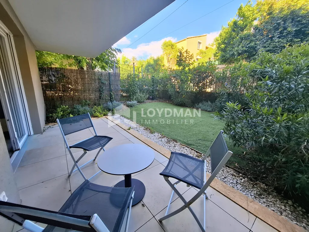 Terrasse - Appartement de standing avec jardin à Montpellier