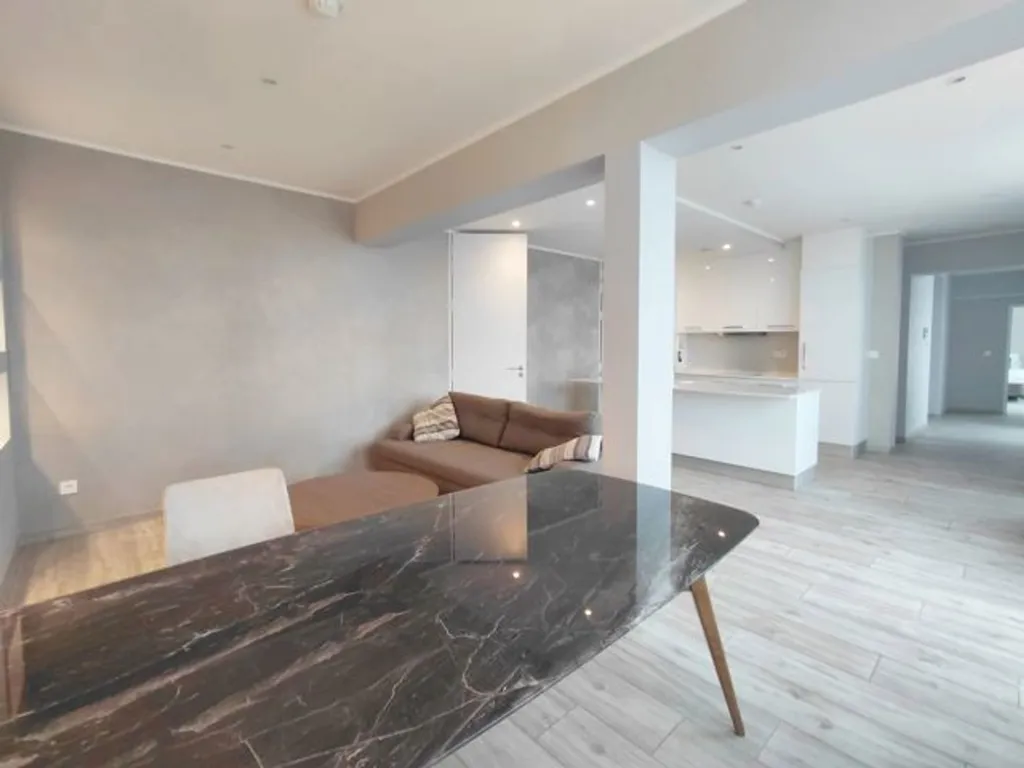 Köök - Modern Apartment with Terrace in Bruxelles