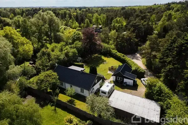 Vue aérienne - Villa with Garden in Højby