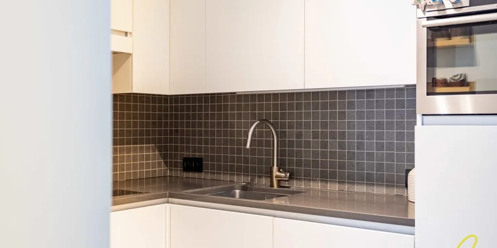 Cuisine - Appartement avec 2 Terrasses à Onkerzele