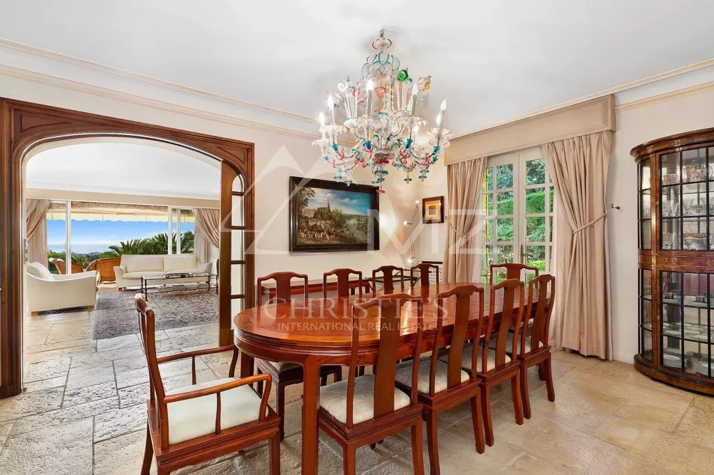 Salle à manger - Villa Provençale avec Vue Panoramique à Saint-Paul de Vence