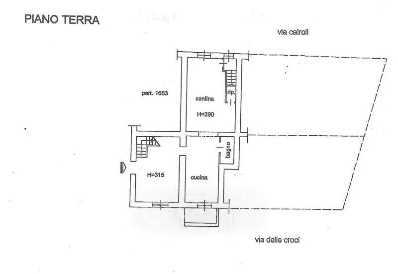 Plaan - Restored Villa with Balcony in Vasto