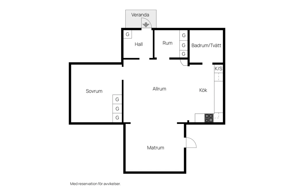 Maison 4 pièces à Ronneby kommun