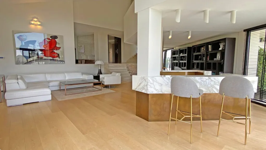 Séjour - Propriété de Luxe avec Vue sur Mougins