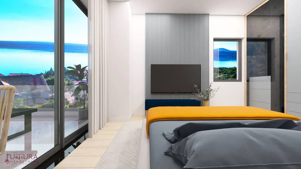 Camere da letto - Luxury Villa with Sea View in Posedarje