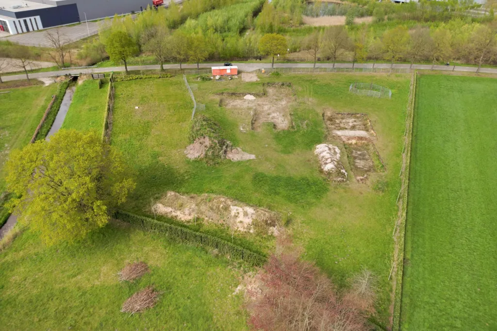 Vue aérienne - Bouwkavel with Garden Potential in Bavel