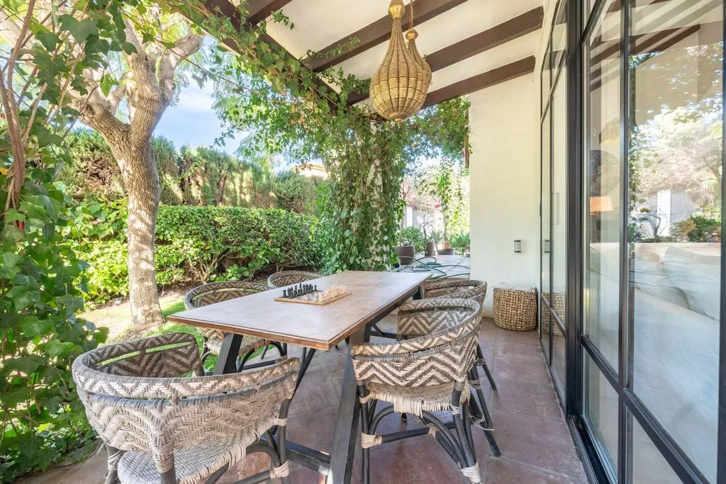 Terrace - Renovated Villa with Pool in Atalaya, Estepona