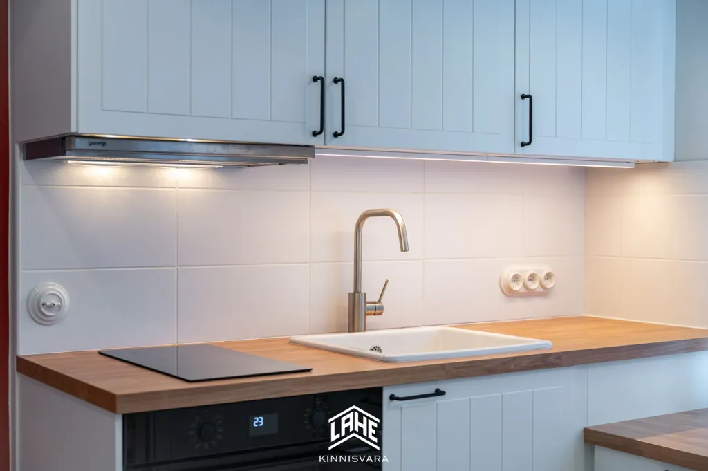 Cuisine - Renovated Studio Flat with Garden in Tartu
