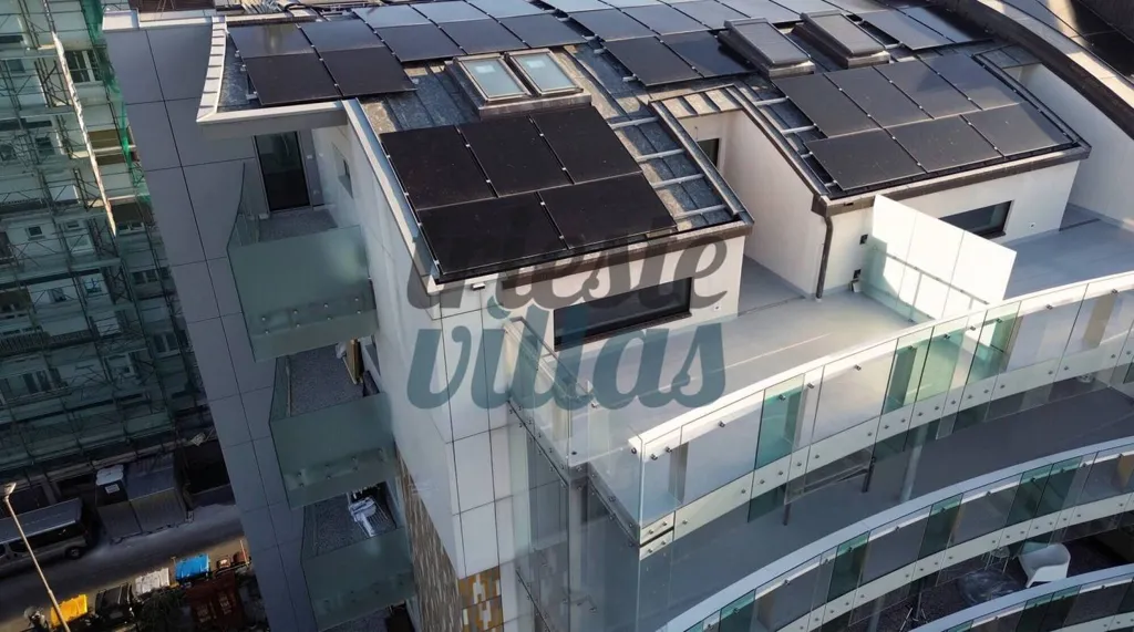 Vista aerea - Duplex Apartment with Sea View in Trieste