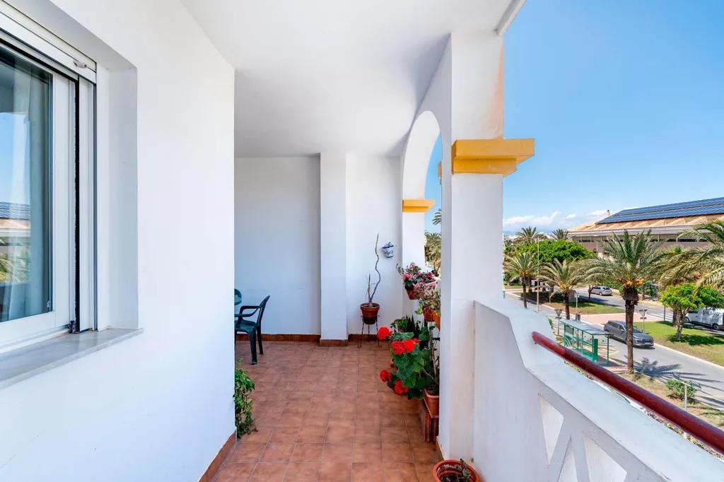 Balcony - Apartment with Pool and Terrace in Almerimar