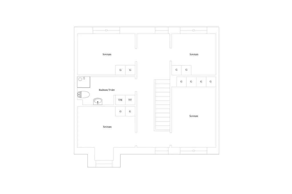 Plan - Modern Flats with Garden in Torparängen