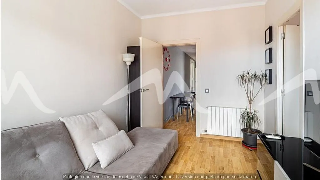Soggiorno - Attic with Balcony in Avenida Meridiana