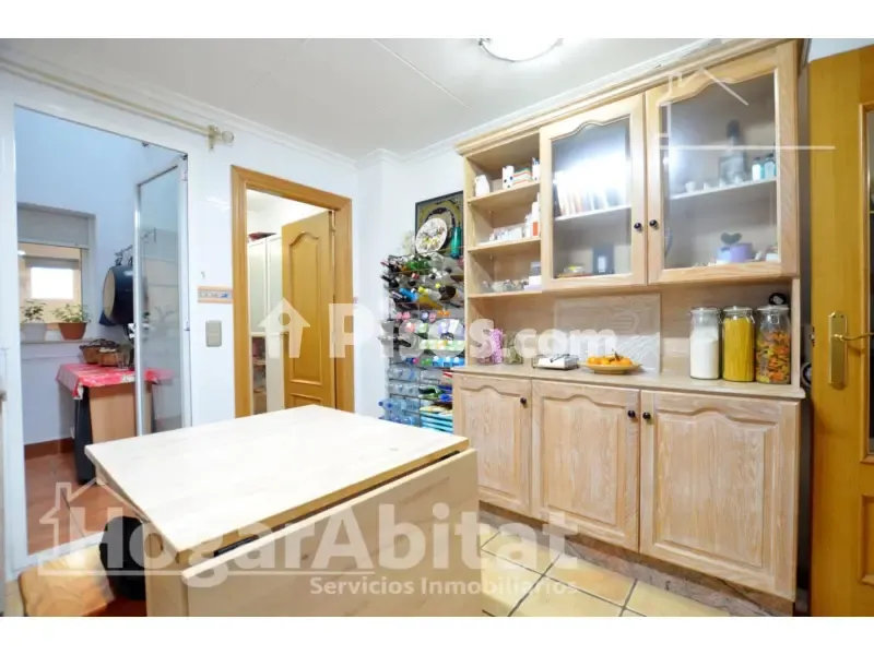 Kitchen - Spacious House with Terrace near Cullera Beach