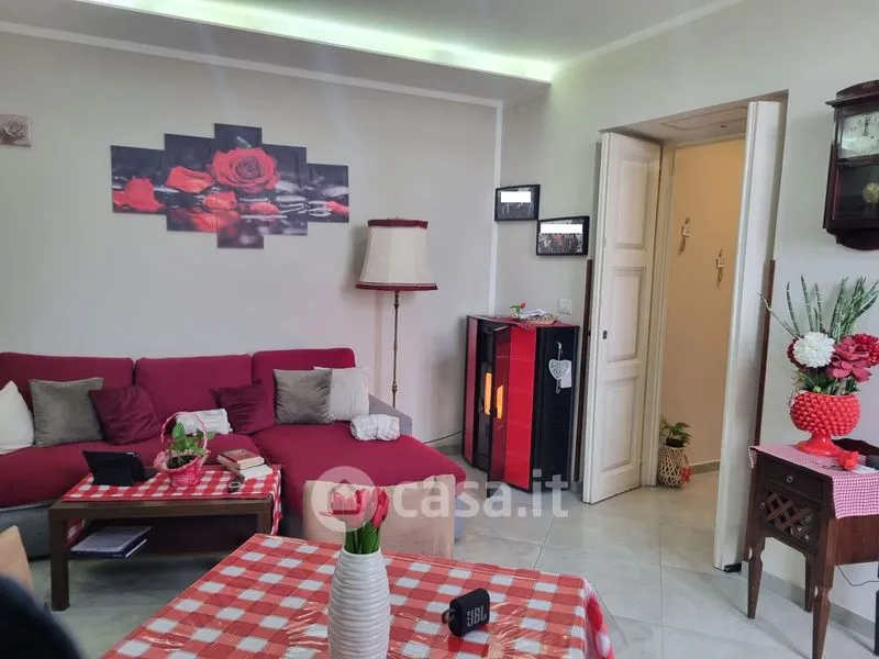 Séjour - Historic Apartment with Garden in Cesinali