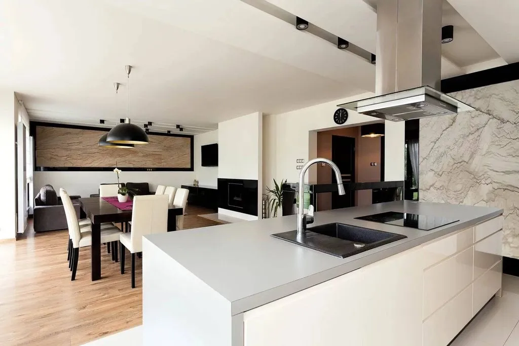 Cuisine - Appartement Luxe avec Terrasse et Jardin à Saint-Cloud