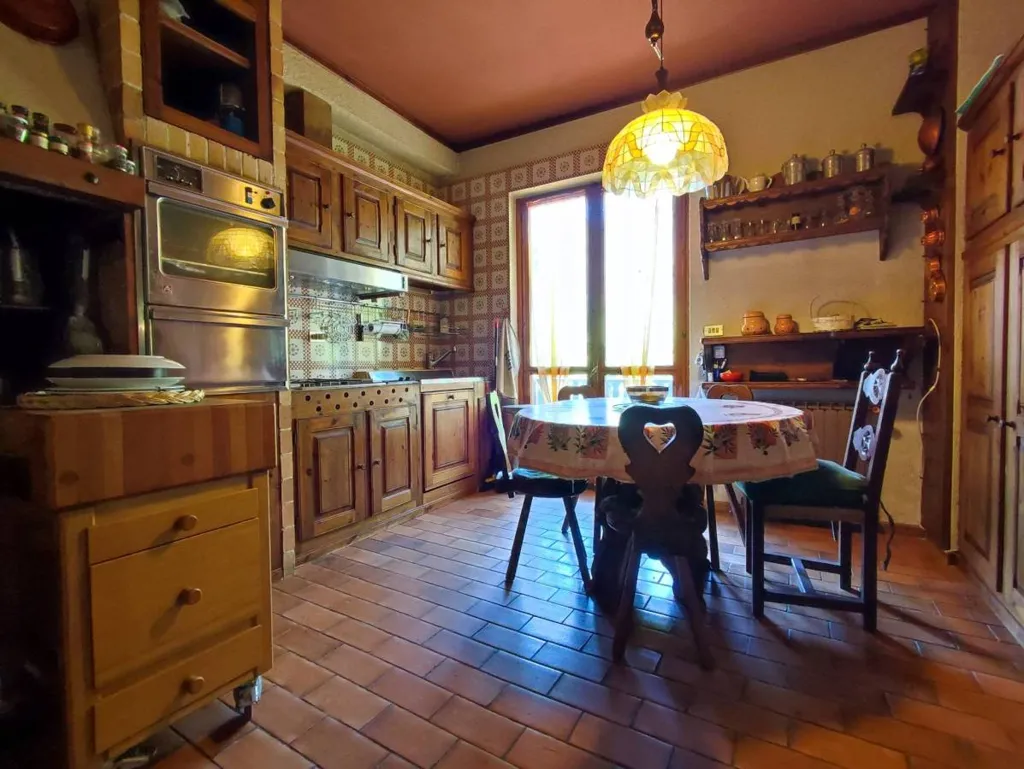 Cuisine - Villa with Panoramic View in Sampeyre