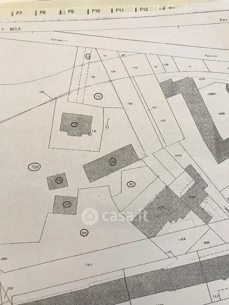 Plan - Masseria with Olive Grove in Barletta