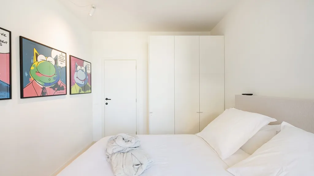 Chambres - Appartement Rénové avec Vues Panoramiques à Zoute
