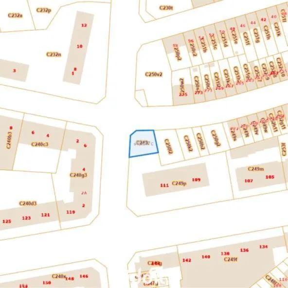 Land Plot in Tamaris Avenue