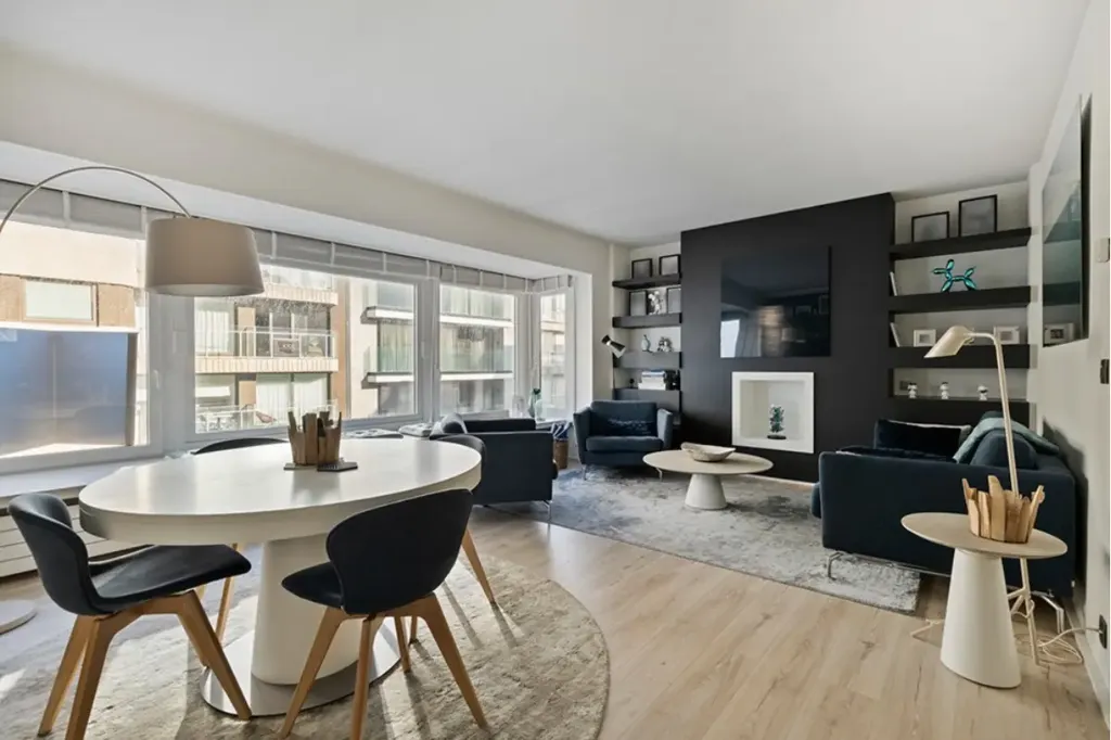 Séjour - Appartement avec Vue Mer à Knokke-Heist