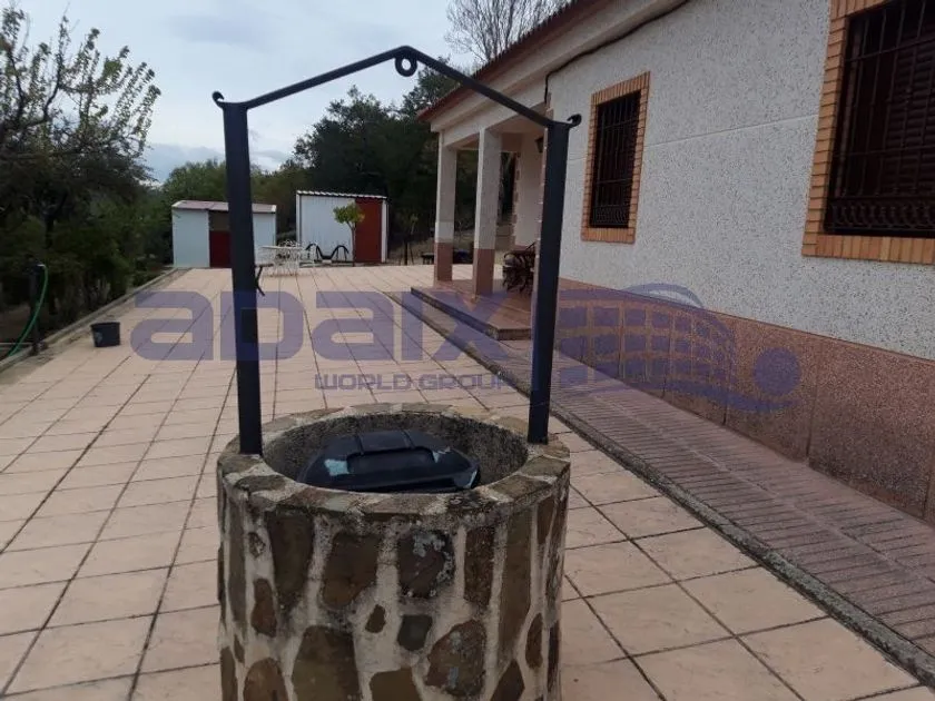 Terrasse - Chalet with Garden in Almodóvar del Campo