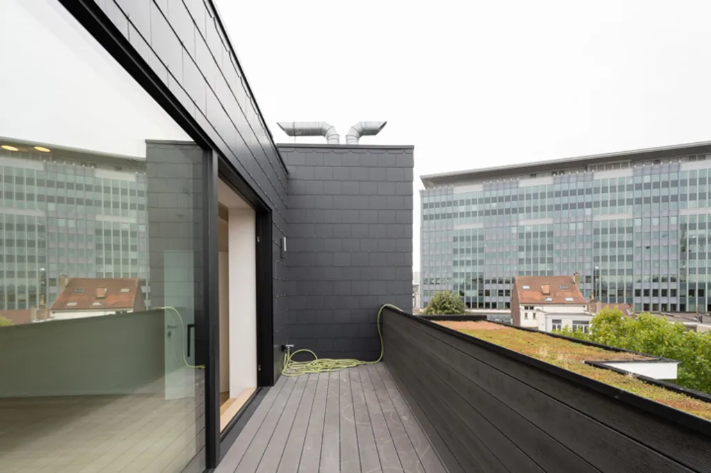 Terrass - Beaux-Arts Penthouse with Terrace in Brussels
