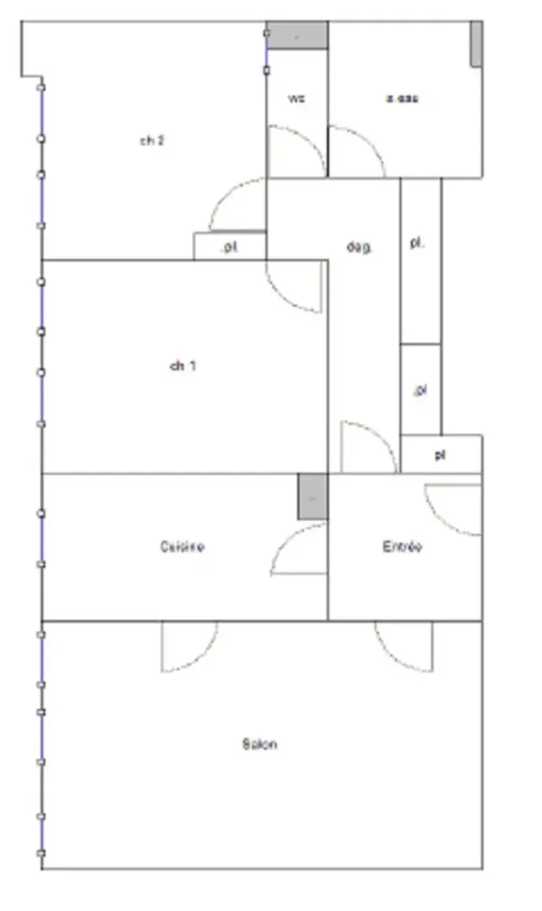 Plaan - City Centre Apartment with Parking in Chartres