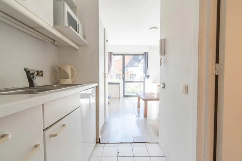 Cuisine - Studio pour Étudiant dans Quartier Vert à Jette